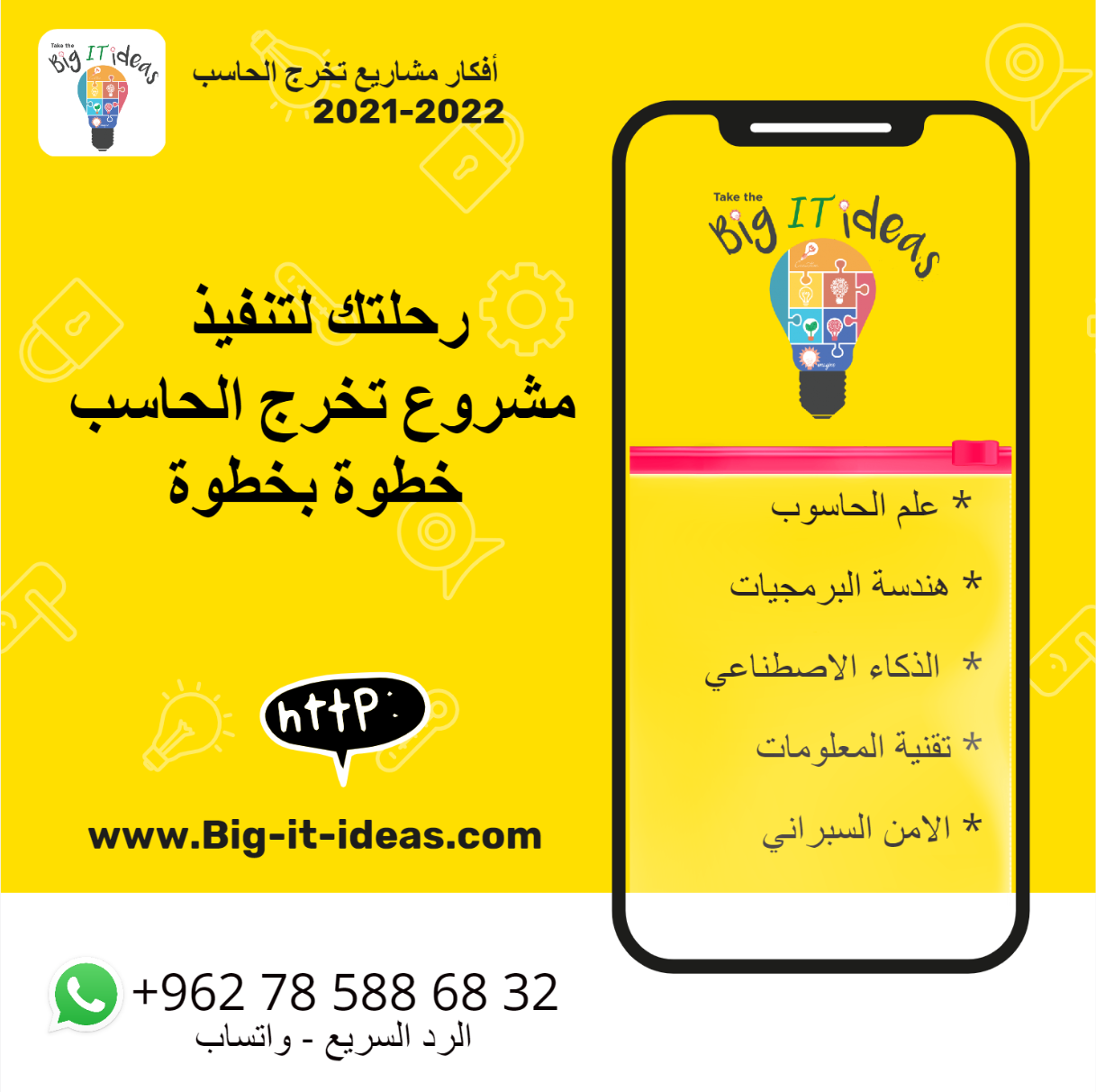 افكار مشاريع تخرج حاسبات 2024